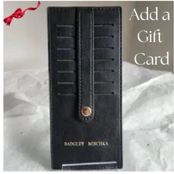 Badgley Mischka 7 Slot Simple Card Holder - Picture 1 of 5